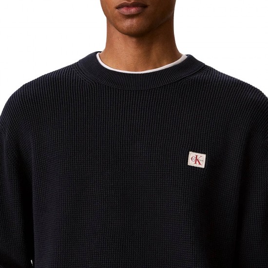 CALVIN KLEIN LS CL CTTN CRWNK SWTR 9GG ΑΝΔ ΠΛΕΚΤΟ CALVIN KLEIN LS CL CTTN CRWNK SWTR 9GG ΑΝΔ ΠΛΕΚΤΟ