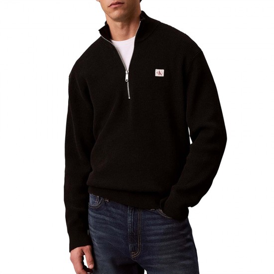 CALVIN KLEIN LS CLSC CTTN WFLE SWTR 9GG ΑΝΔ ΠΛΕΚΤΟ