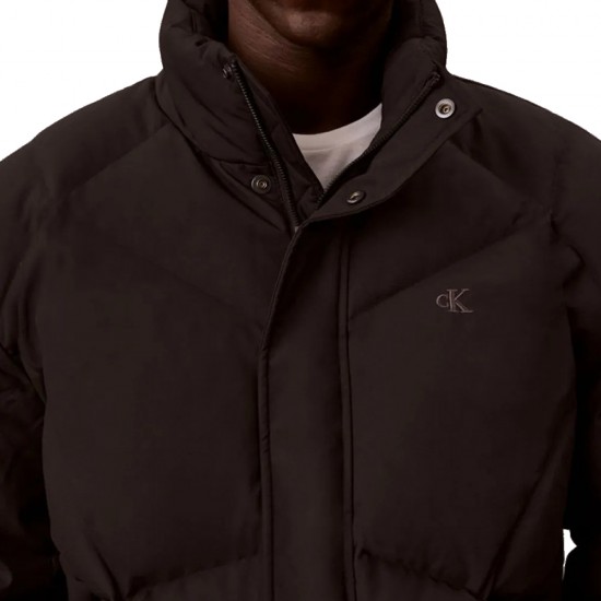 CALVIN KLEIN LS RLXD TECH DOBBY QUILTED PUFFER ΑΝΔ