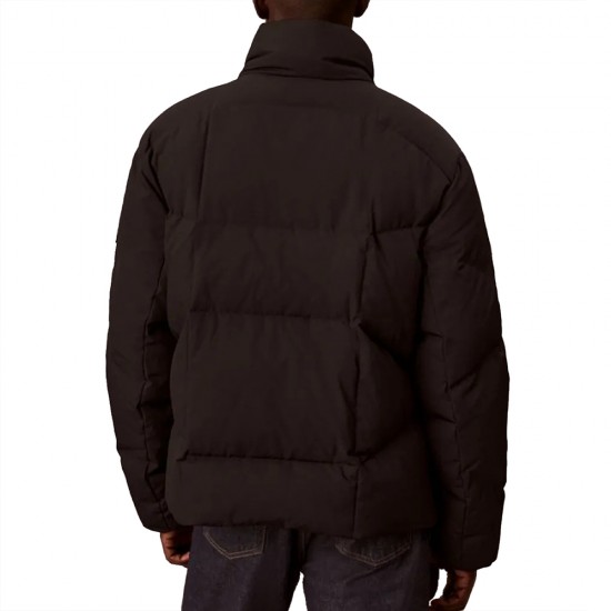CALVIN KLEIN LS RLXD TECH DOBBY QUILTED PUFFER ΑΝΔ