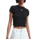 CALVIN KLEIN CK RIB CROPPED SLIM TEE ΓΥΝΑΙΚΑ