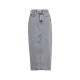 CALVIN KLEIN FRONT SPLIT MAXI DENIM SKIRT ΦΟΥΣΤΑ