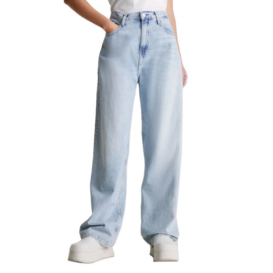 CALVIN KLEIN HIGH RISE RELAXED JEANS ΓΥΝΑΙΚΑ