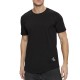 CALVIN KLEIN BADGE TURN UP SLEEVE T-SHIRT