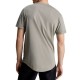 CALVIN KLEIN BADGE TURN UP SLEEVE T-SHIRT