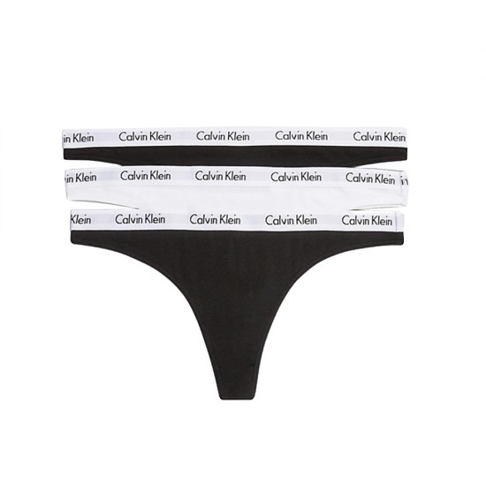 CALVIN KLEIN THONG 3 PKT WOMAN