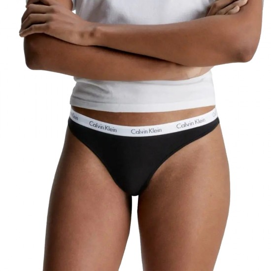 CALVIN KLEIN THONG 3 PKT WOMAN