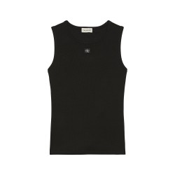CALVIN KLEIN SL WOVEN LABEL 2X2 BABY RIB CUTE ΓΥΝ