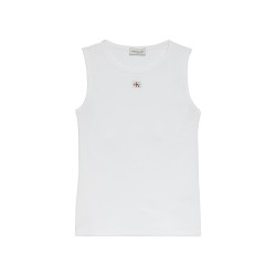 CALVIN KLEIN SL WOVEN LABEL 2X2 BABY RIB CUTE ΓΥΝ