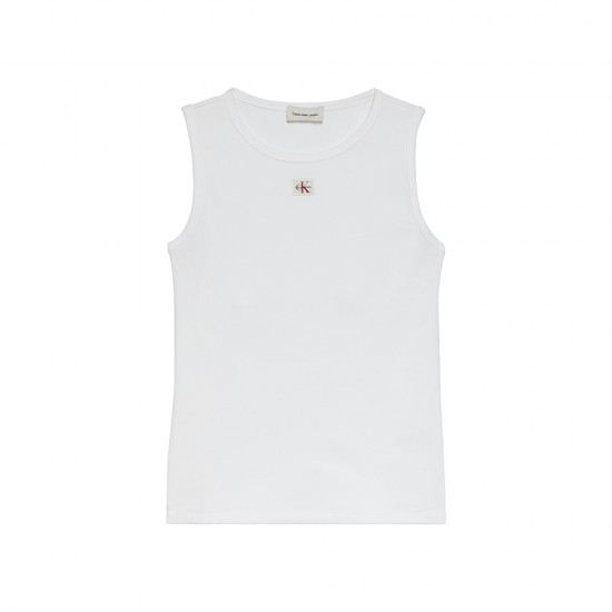 CALVIN KLEIN SL WOVEN LABEL 2X2 BABY RIB CUTE ΓΥΝ CALVIN KLEIN SL WOVEN LABEL 2X2 BABY RIB CUTE ΓΥΝ
