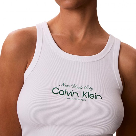CALVIN KLEIN CONTOUR 2X2 RIB GRAPHIC TANK ΓΥΝΑΙΚΑ