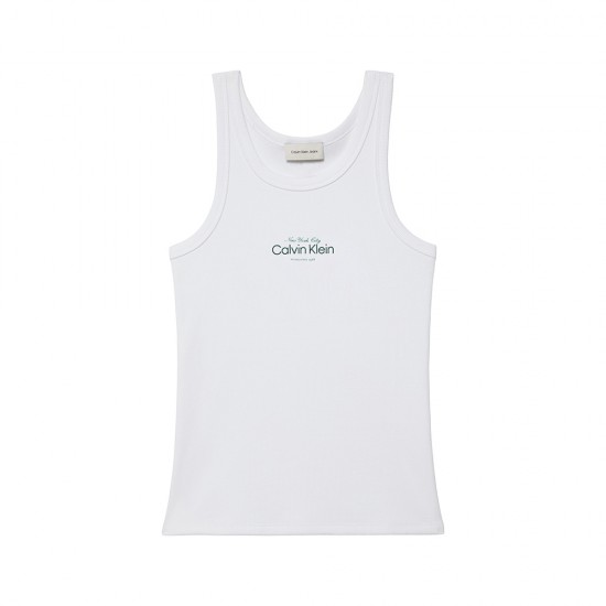 CALVIN KLEIN CONTOUR 2X2 RIB GRAPHIC TANK ΓΥΝΑΙΚΑ