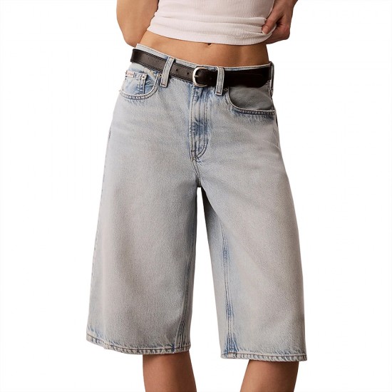 CALVIN KLEIN LONG TENCEL SHORT RYDER BERMUDA