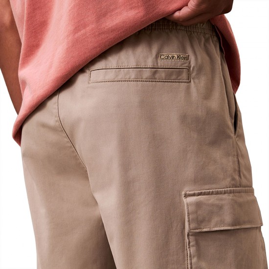 CALVIN KLEIN 9'' COTTON PULL ON CARGO SHORT ΑΝΔΡΑΣ