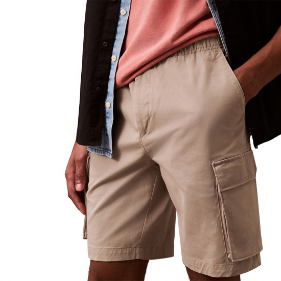 CALVIN KLEIN 9'' COTTON PULL ON CARGO SHORT ΑΝΔΡΑΣ