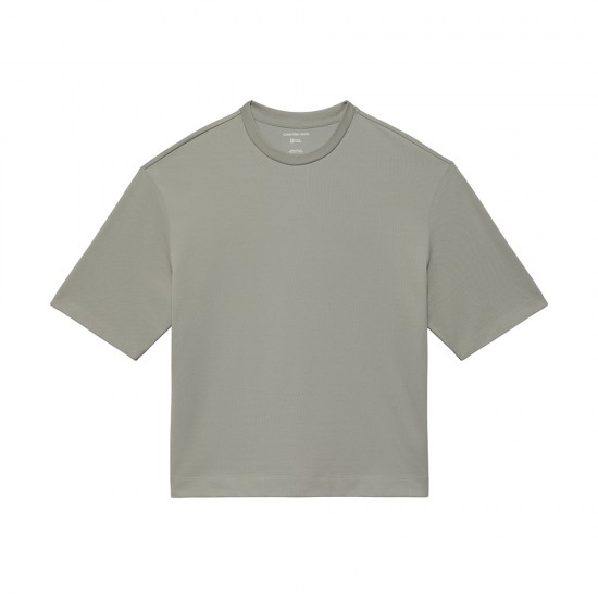 CALVIN KLEIN SS RLXD COOLING PIQUE EMBOSSED TEE