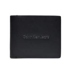 CALVIN KLEIN LOGO PRINT BIFOLD W/COIN
