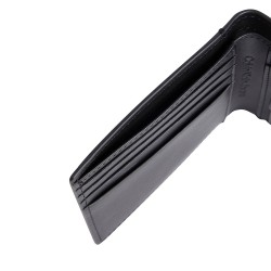 CALVIN KLEIN LOGO PRINT BIFOLD W/COIN