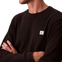 CALVIN KLEIN LS WAFFLE BADGE CREWNK TEE ΑΝΔΡΙΚΟ