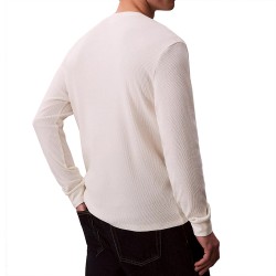 CALVIN KLEIN LS WAFFLE BADGE CREWNK TEE ΑΝΔΡΙΚΟ