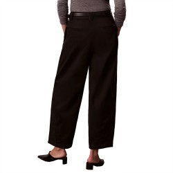 CALVIN KLEIN STRETCH COTTON TWILL BARREL LEG