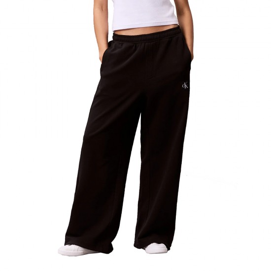 CALVIN KLEIN A-FRENCH TERRY BADGE LOGO PANT
