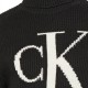 CALVIN KLEIN BLOWN UP CK LOOSE SWEATER CONTR