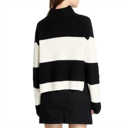 CALVIN KLEIN CHUNKY LOOSE HIGH NECK SWEATER