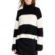 CALVIN KLEIN CHUNKY LOOSE HIGH NECK SWEATER