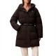CALVIN KLEIN BELTED MIDWEIGHT LONG PUFFER