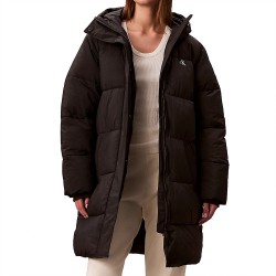 CALVIN KLEIN BELTED MIDWEIGHT LONG PUFFER