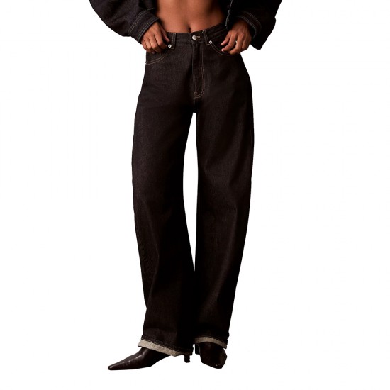 CALVIN KLEIN THE EXTREME BARREL JEAN RESIN RINSE