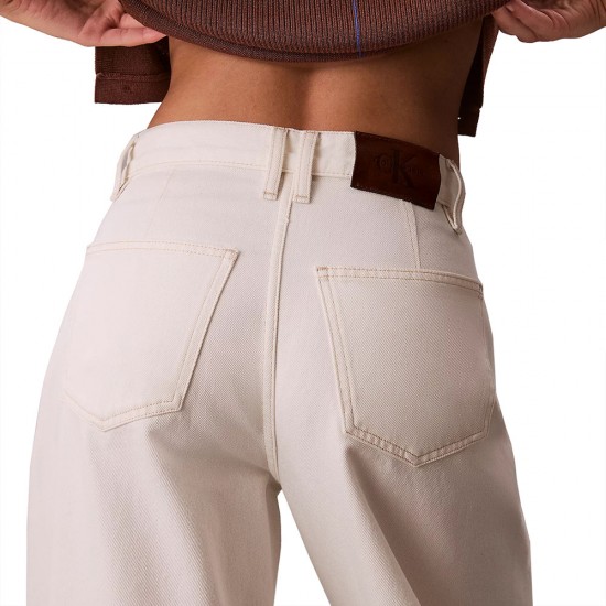CALVIN KLEIN THE EXTREME BARREL JEAN SNOW WHITE