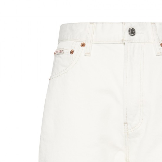 CALVIN KLEIN THE EXTREME BARREL JEAN SNOW WHITE