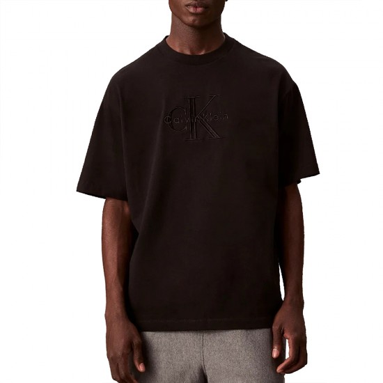 CALVIN KLEIN SS HI LOW EMB 16S JERSEY CN TEE ΑΝΔΡ