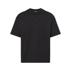 CALVIN KLEIN SS HI LOW EMB 16S JERSEY CN TEE ΑΝΔΡ
