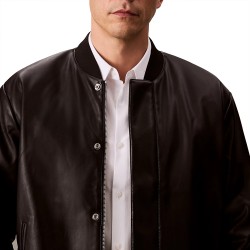 CALVIN KLEIN LS FX LTHR FLLD BMBR ΑΝΔΡΙΚΟ