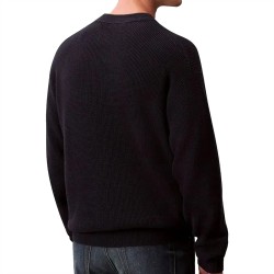 CALVIN KLEIN LS EZ COTTON WAFFLE CRWNK SWTR ΑΝΔΡΑΣ