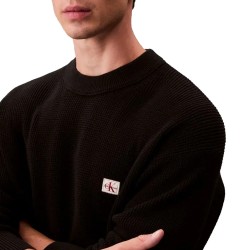 CALVIN KLEIN LS EZ COTTON WAFFLE CRWNK SWTR ΑΝΔΡΑΣ