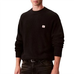 CALVIN KLEIN LS EZ COTTON WAFFLE CRWNK SWTR ΑΝΔΡΑΣ