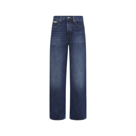 CALVIN KLEIN THE WIDE LEG TINTED HORSESHOE DENIM