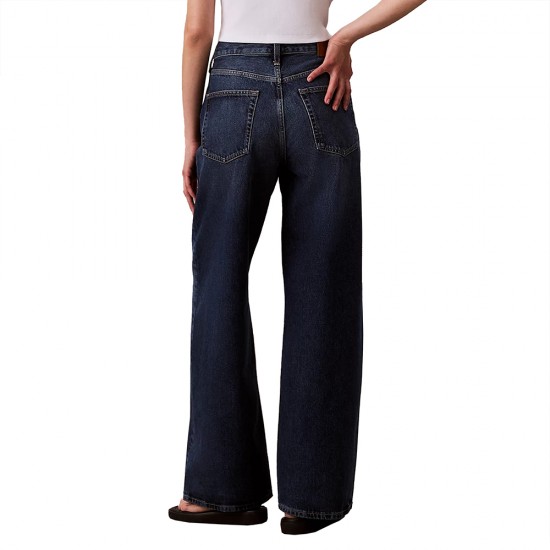 CALVIN KLEIN THE WIDE LEG TINTED HORSESHOE DENIM