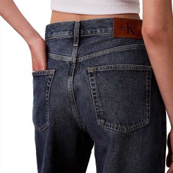 CALVIN KLEIN THE WIDE LEG TINTED HORSESHOE DENIM