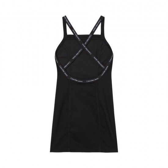 CALVIN KLEIN LOGO STRAP BODYCON ΦΟΡΕΜΑ ΓΥΝΑΙΚΑ