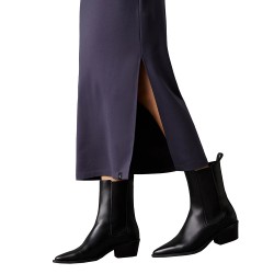 CALVIN KLEIN LONG MILANO DRESS ΦΟΡΕΜΑ