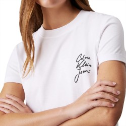 CALVIN KLEIN SCRIPT INSTITUTIONAL BABY TEE