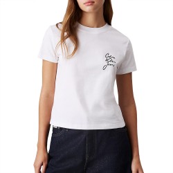 CALVIN KLEIN SCRIPT INSTITUTIONAL BABY TEE