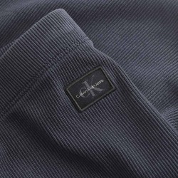 CALVIN KLEIN WASHED WOVEN LABEL RIB SHORTS ΓΥΝΑΙΚΑ