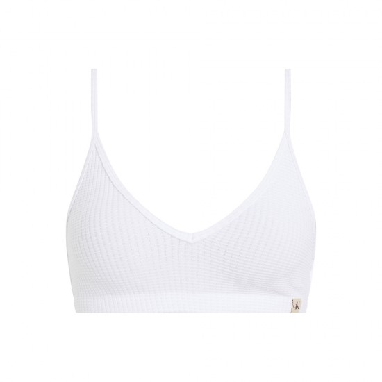 CALVIN KLEIN WAFFLE TEXTURE BRALETTE TOP CALVIN KLEIN WAFFLE TEXTURE BRALETTE TOP