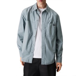 CALVIN KLEIN COTTON POPLIN RELAXED SHIRT